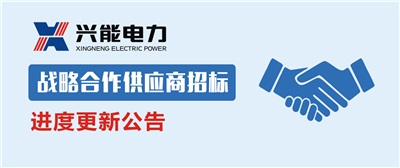 動(dòng)態(tài)丨關(guān)于興能電力2019戰(zhàn)略合作供應(yīng)商招標(biāo)進(jìn)度的公告