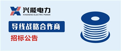 招標(biāo)丨興能電力導(dǎo)線戰(zhàn)略合作商招標(biāo)公告